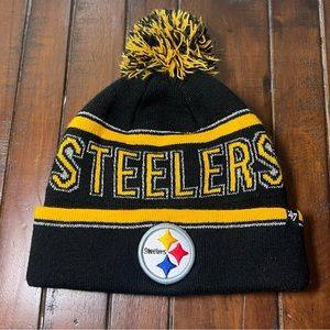 Steelers Pom winter hat